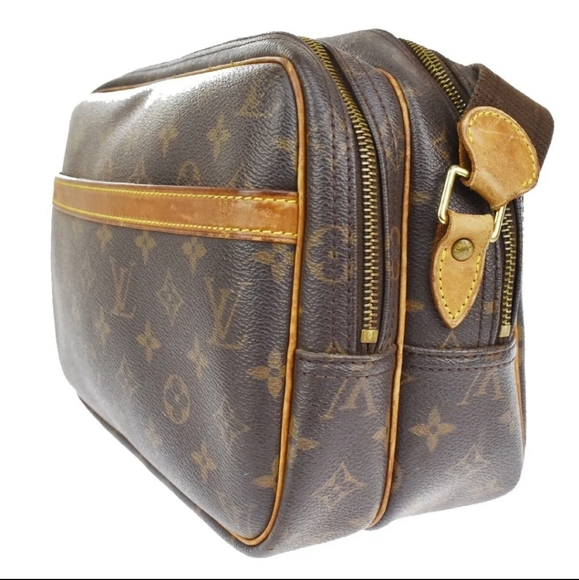 LOUIS VUITTON Reporter PM Crossbody Shoulder Bag Monogram Leather - Picture 4 of 16